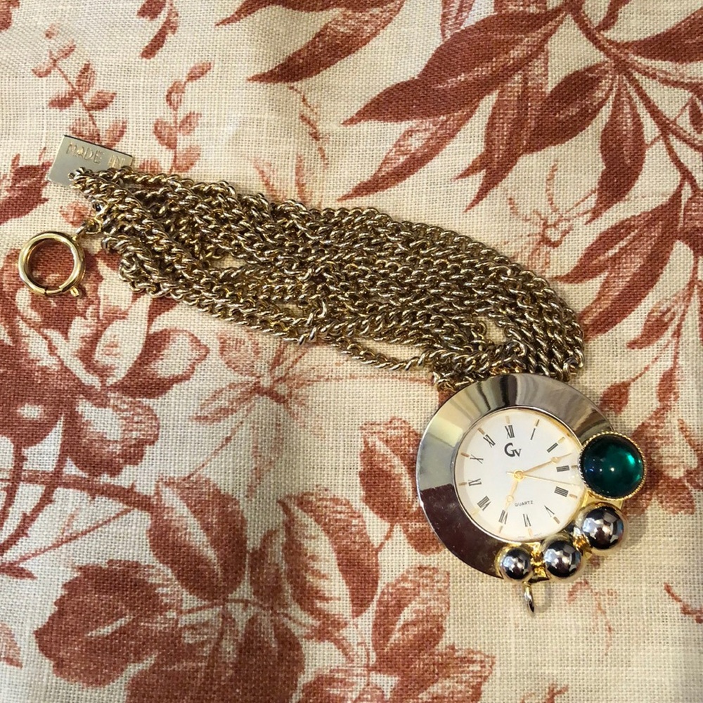 Vintage Gold costume watch for small wrist